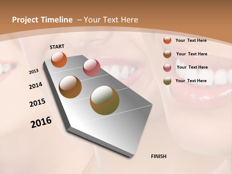 Dentistry Teeth Natural PowerPoint Template