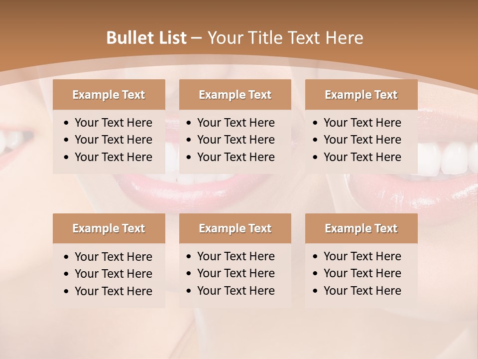 Dentistry Teeth Natural PowerPoint Template