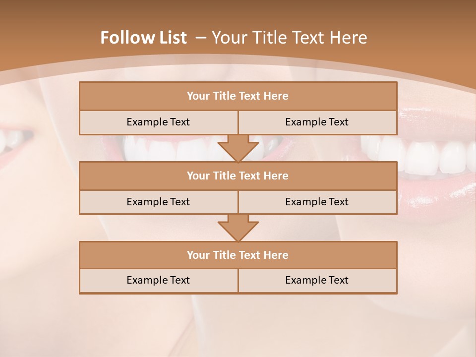 Dentistry Teeth Natural PowerPoint Template