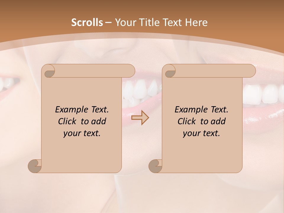 Dentistry Teeth Natural PowerPoint Template