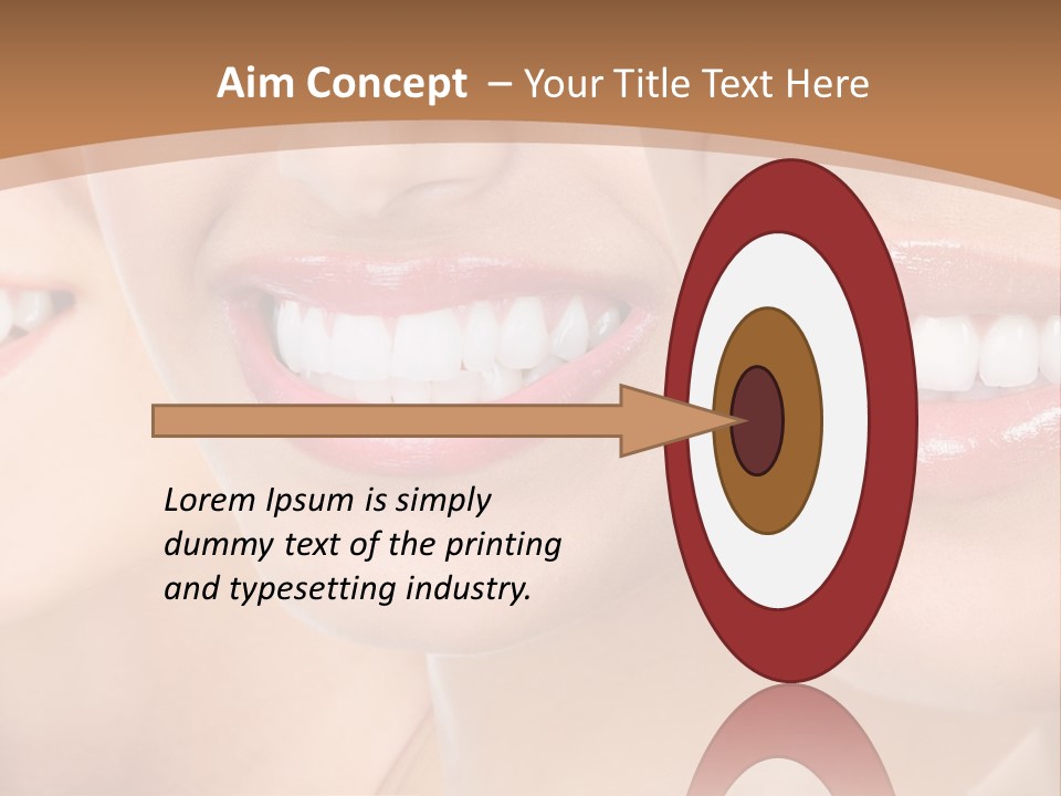 Dentistry Teeth Natural PowerPoint Template