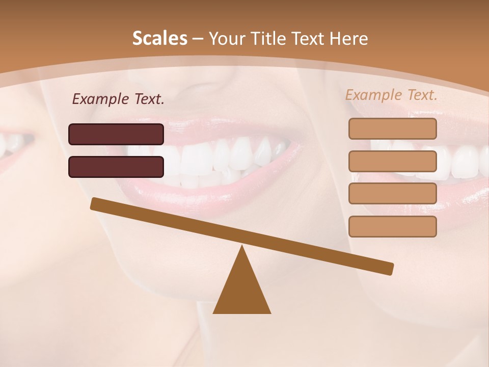 Dentistry Teeth Natural PowerPoint Template