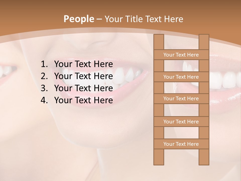 Dentistry Teeth Natural PowerPoint Template