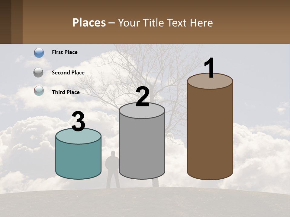 World Lone Atmosphere PowerPoint Template