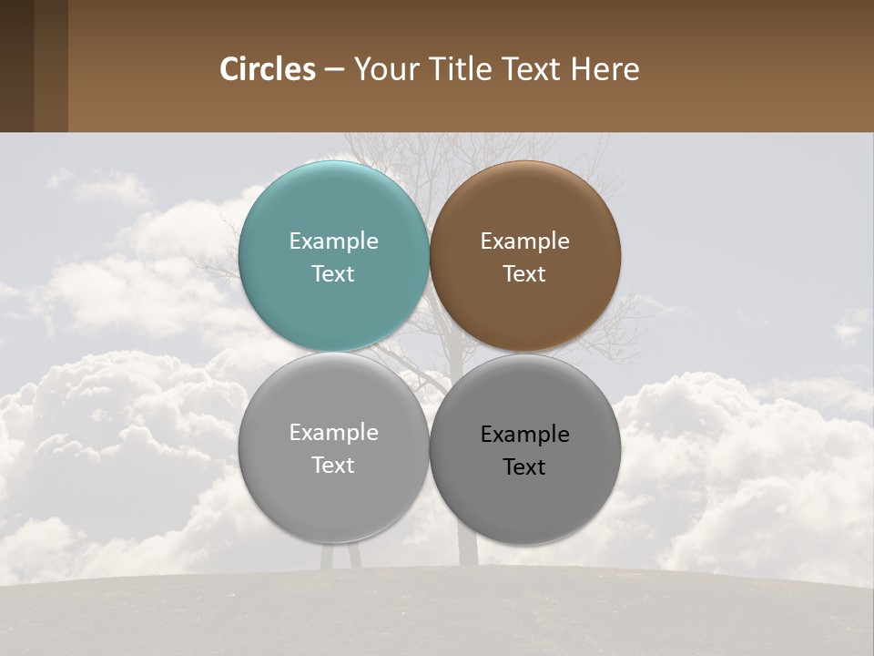 World Lone Atmosphere PowerPoint Template