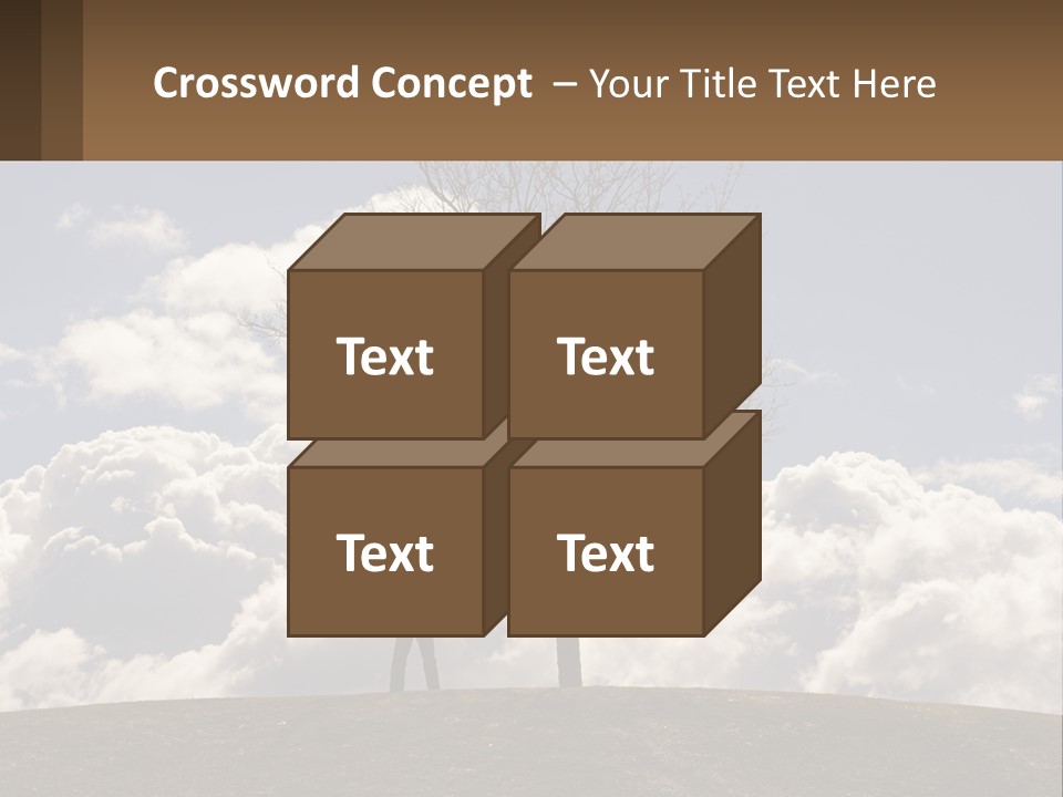 World Lone Atmosphere PowerPoint Template