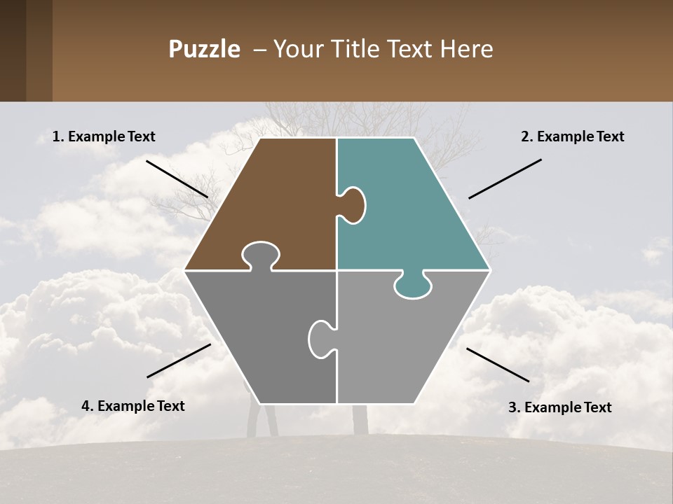 World Lone Atmosphere PowerPoint Template