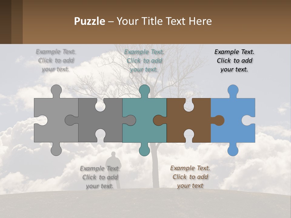 World Lone Atmosphere PowerPoint Template