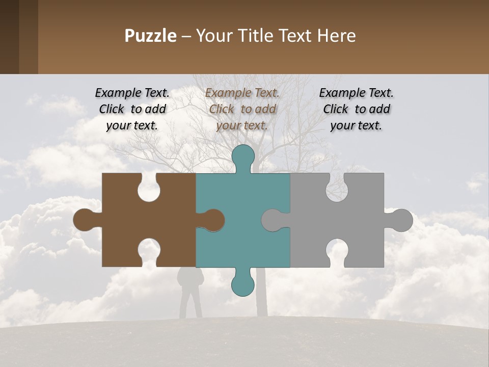 World Lone Atmosphere PowerPoint Template