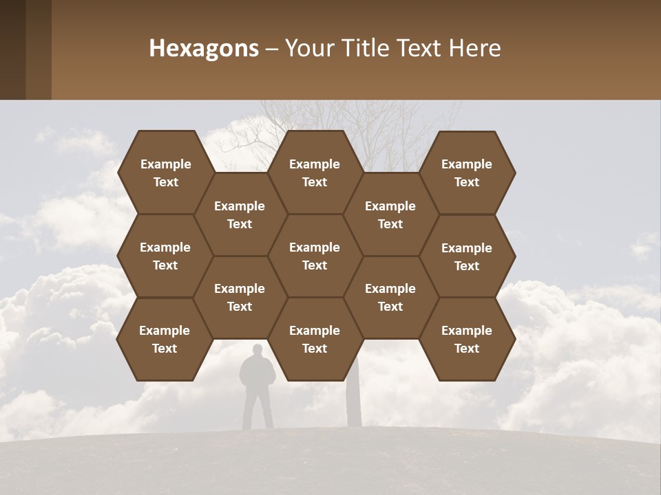 World Lone Atmosphere PowerPoint Template