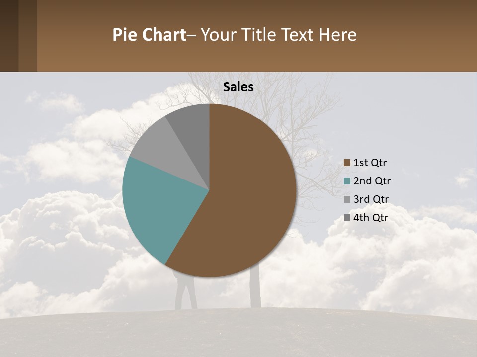 World Lone Atmosphere PowerPoint Template