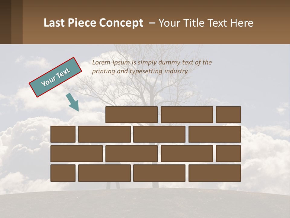 World Lone Atmosphere PowerPoint Template