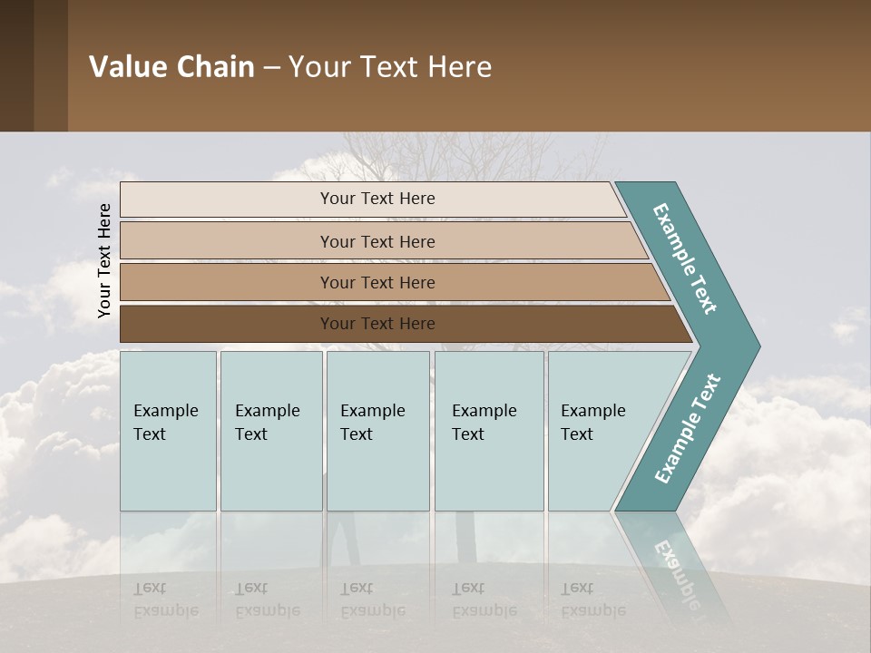 World Lone Atmosphere PowerPoint Template