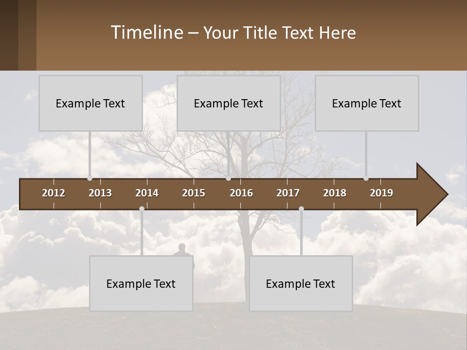 World Lone Atmosphere PowerPoint Template