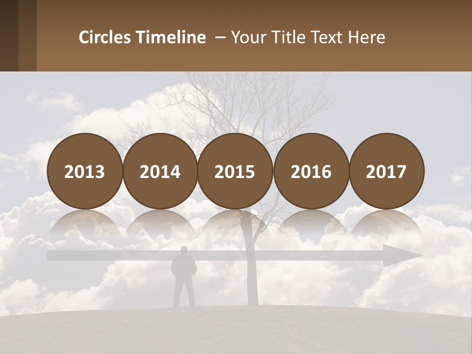 World Lone Atmosphere PowerPoint Template