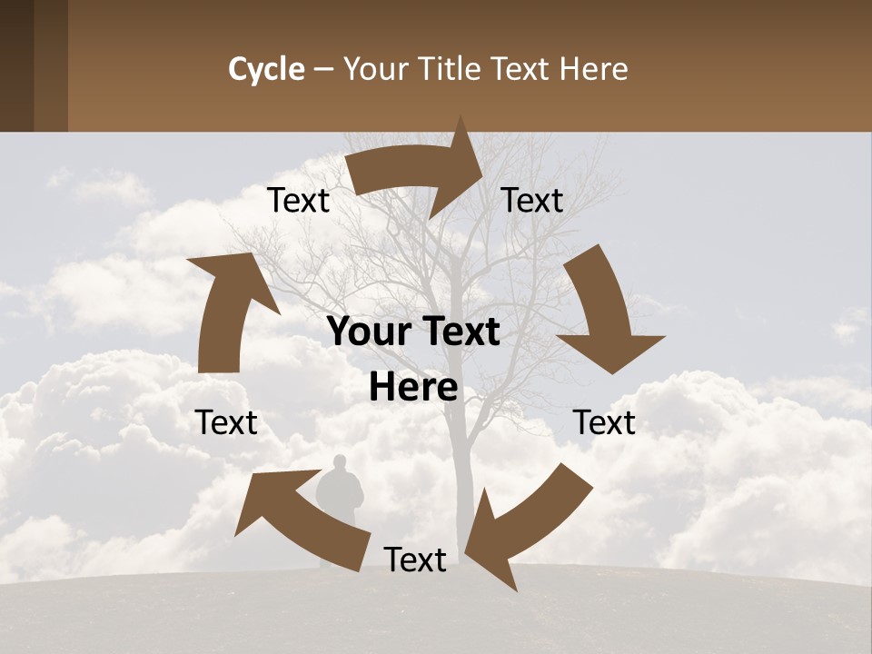 World Lone Atmosphere PowerPoint Template