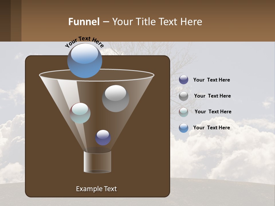 World Lone Atmosphere PowerPoint Template