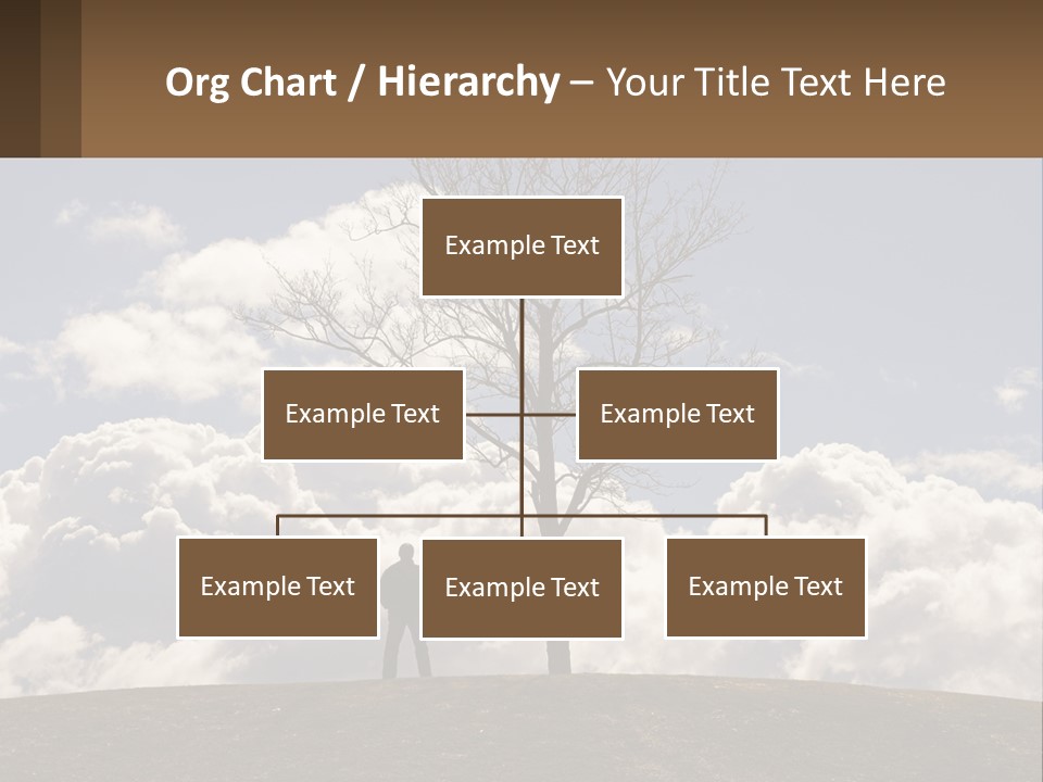 World Lone Atmosphere PowerPoint Template