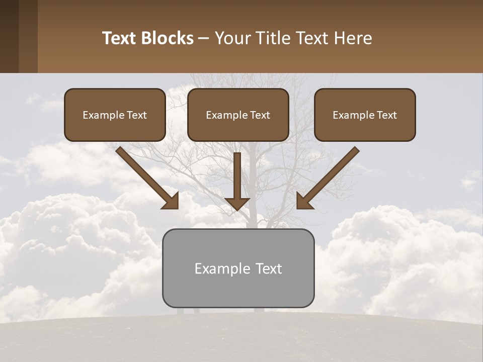 World Lone Atmosphere PowerPoint Template