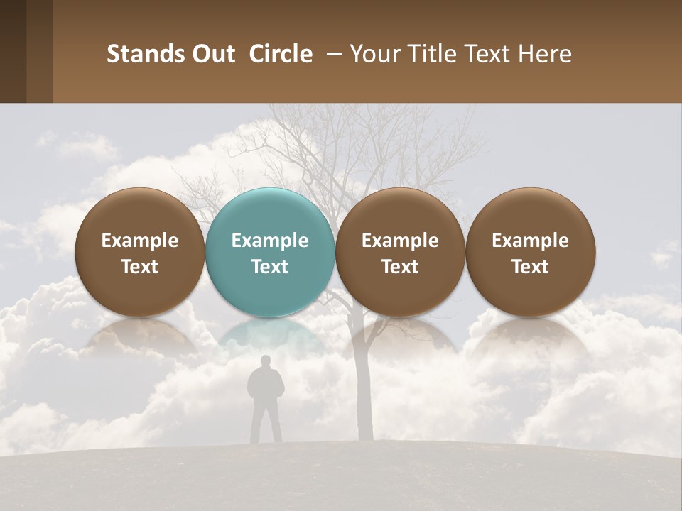 World Lone Atmosphere PowerPoint Template