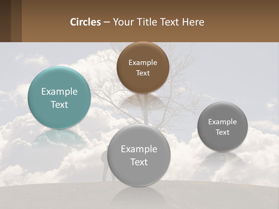 World Lone Atmosphere PowerPoint Template