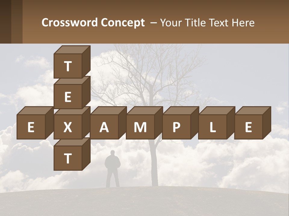 World Lone Atmosphere PowerPoint Template