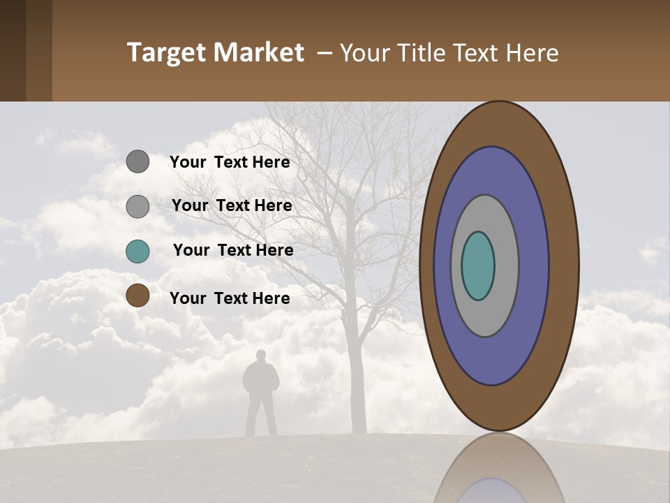 World Lone Atmosphere PowerPoint Template