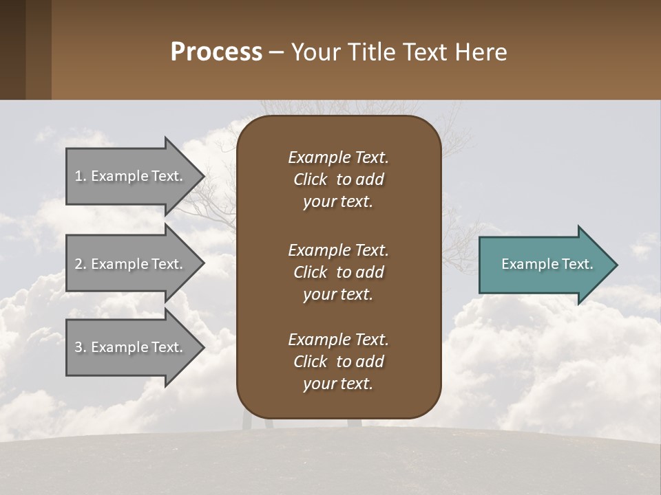 World Lone Atmosphere PowerPoint Template