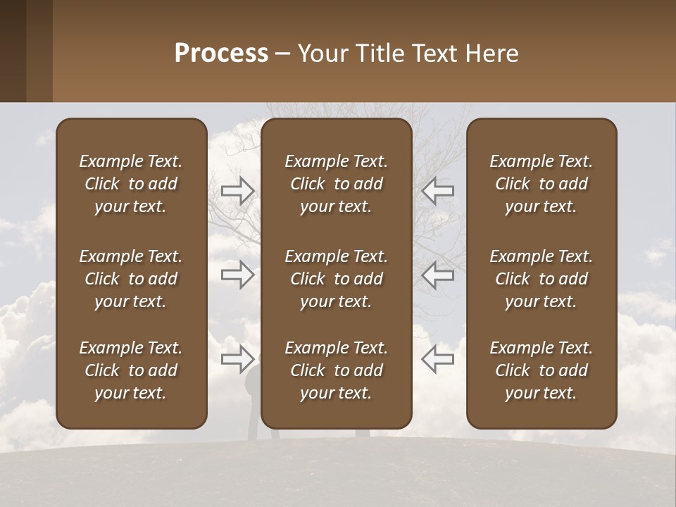 World Lone Atmosphere PowerPoint Template