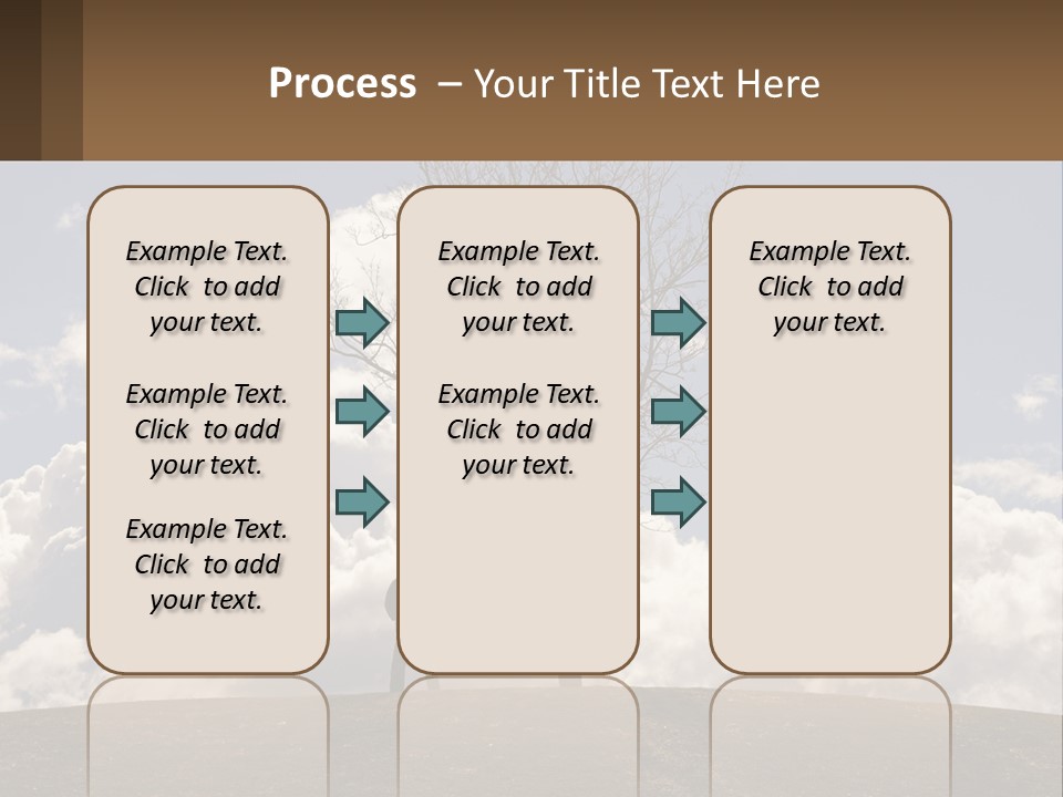 World Lone Atmosphere PowerPoint Template