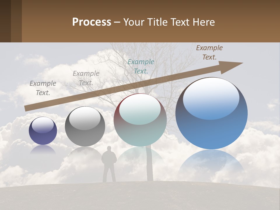 World Lone Atmosphere PowerPoint Template