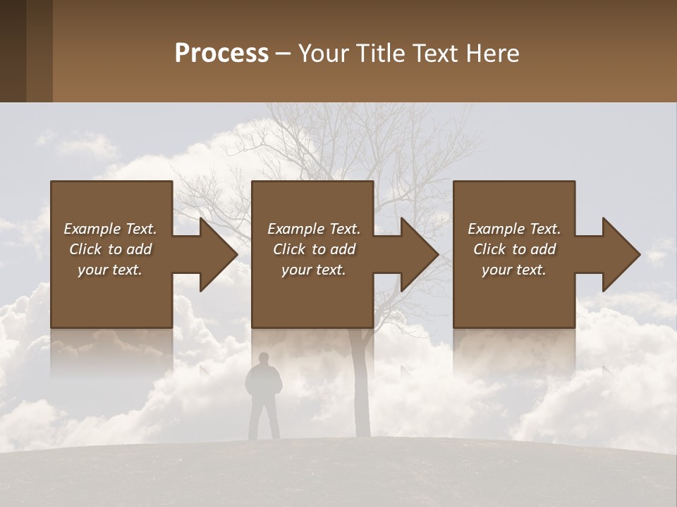 World Lone Atmosphere PowerPoint Template