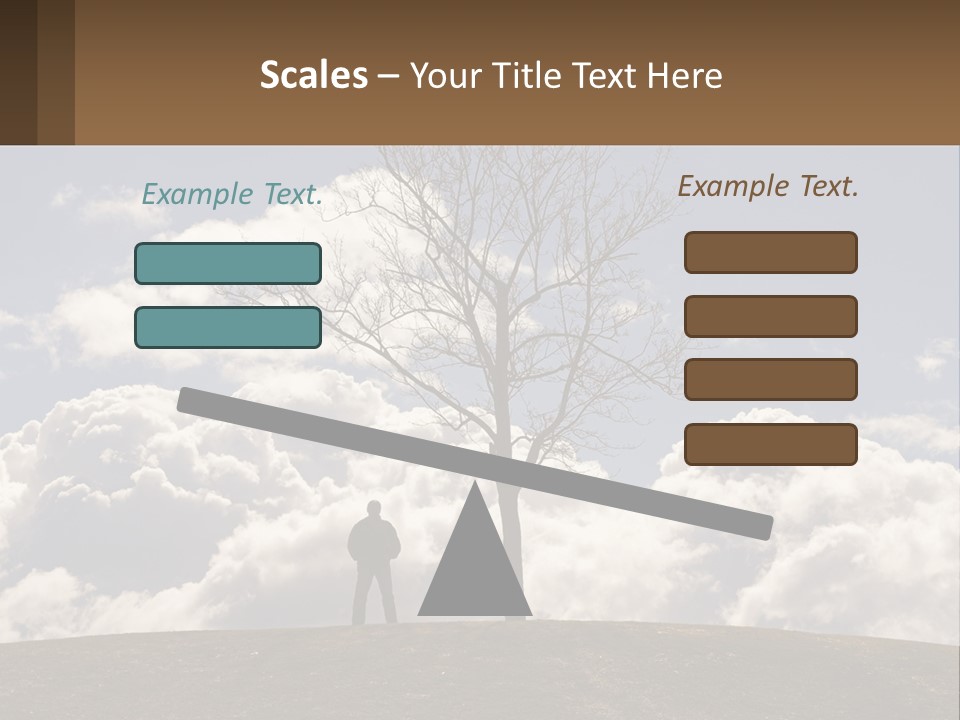 World Lone Atmosphere PowerPoint Template