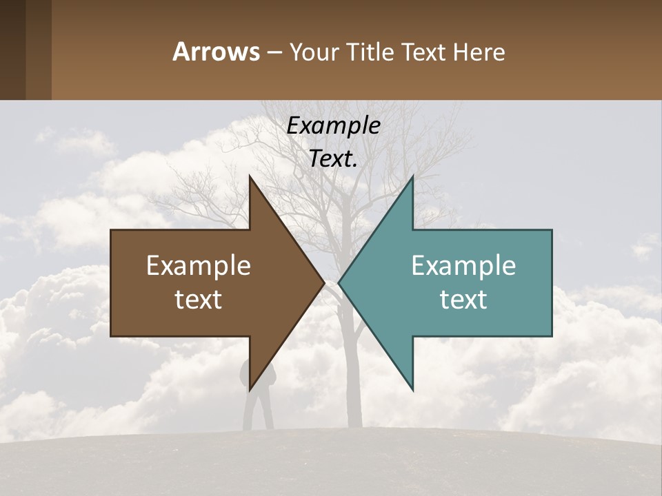 World Lone Atmosphere PowerPoint Template