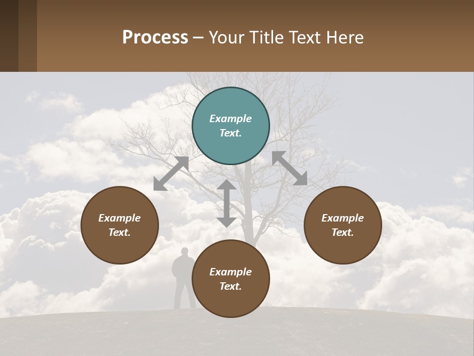 World Lone Atmosphere PowerPoint Template