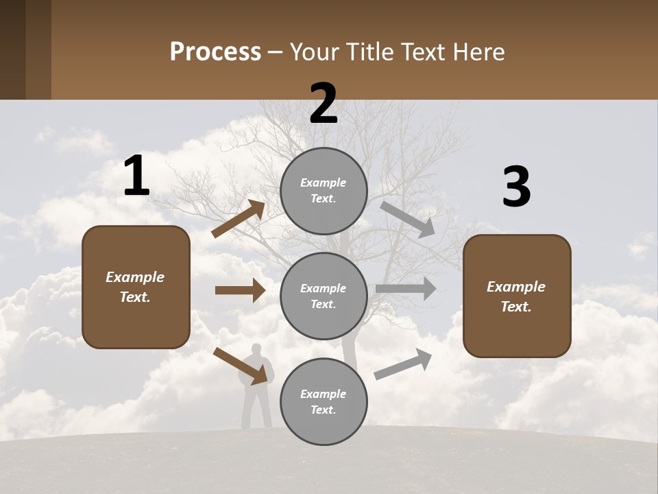 World Lone Atmosphere PowerPoint Template