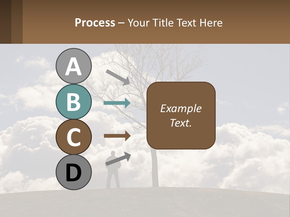 World Lone Atmosphere PowerPoint Template
