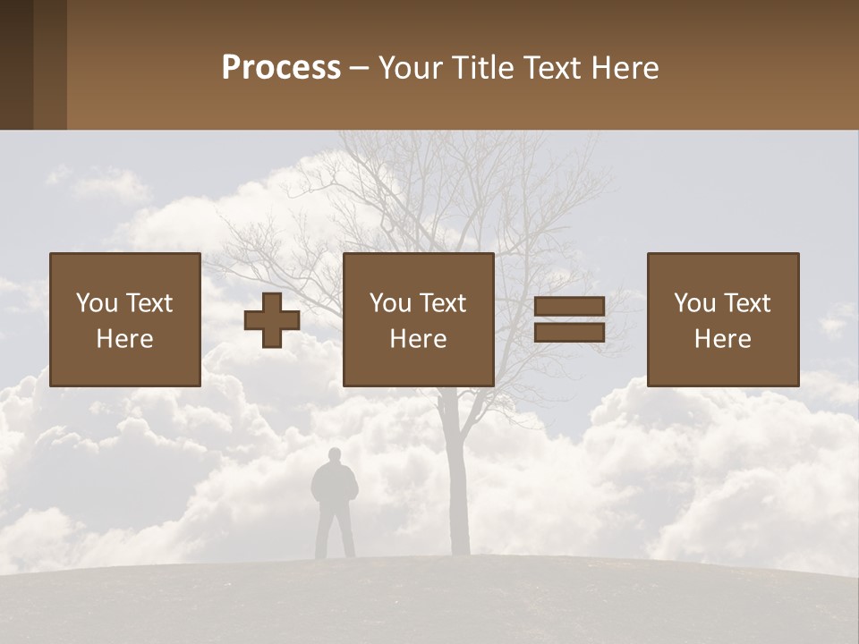 World Lone Atmosphere PowerPoint Template