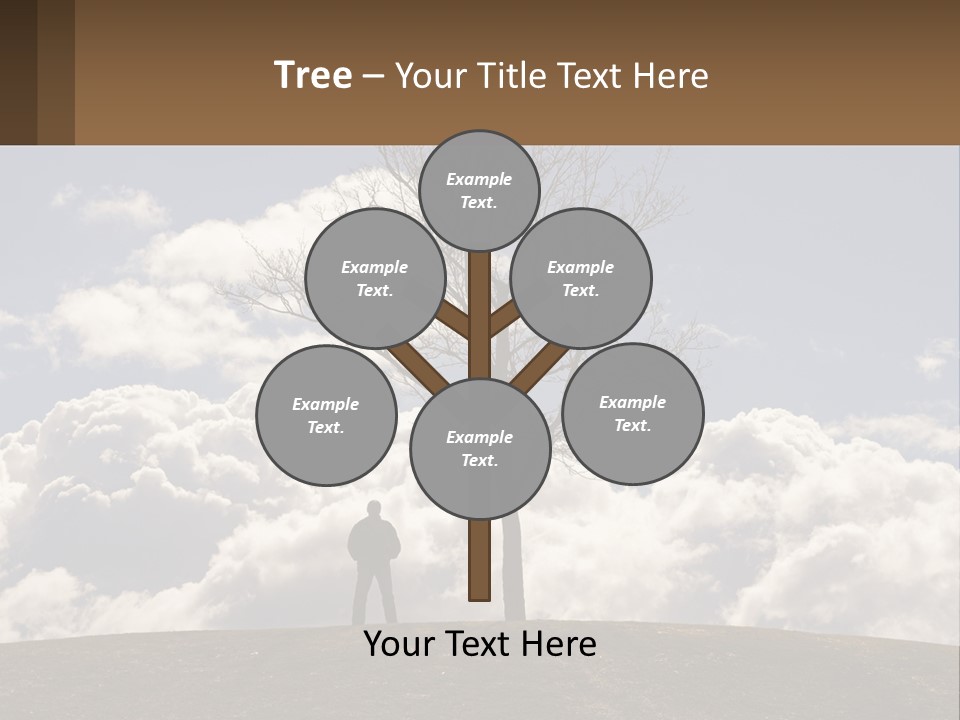 World Lone Atmosphere PowerPoint Template