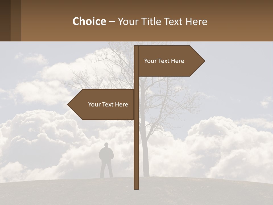 World Lone Atmosphere PowerPoint Template