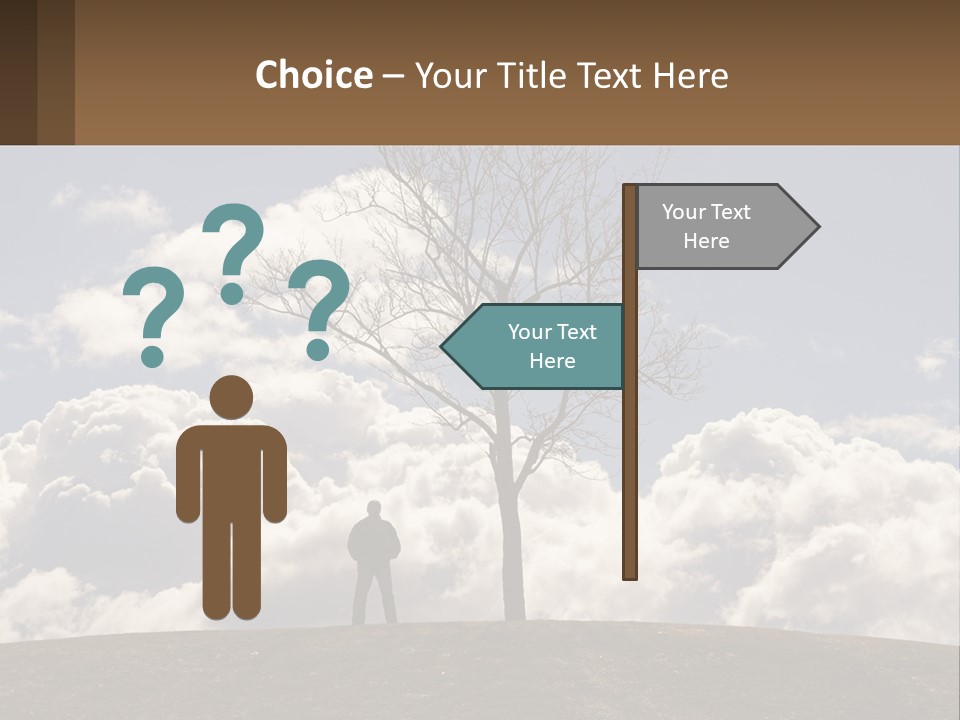 World Lone Atmosphere PowerPoint Template