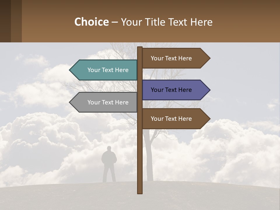 World Lone Atmosphere PowerPoint Template