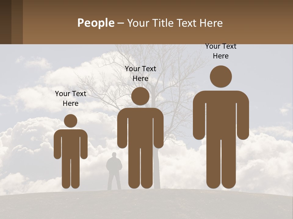 World Lone Atmosphere PowerPoint Template