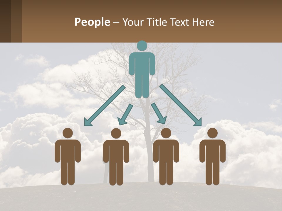 World Lone Atmosphere PowerPoint Template