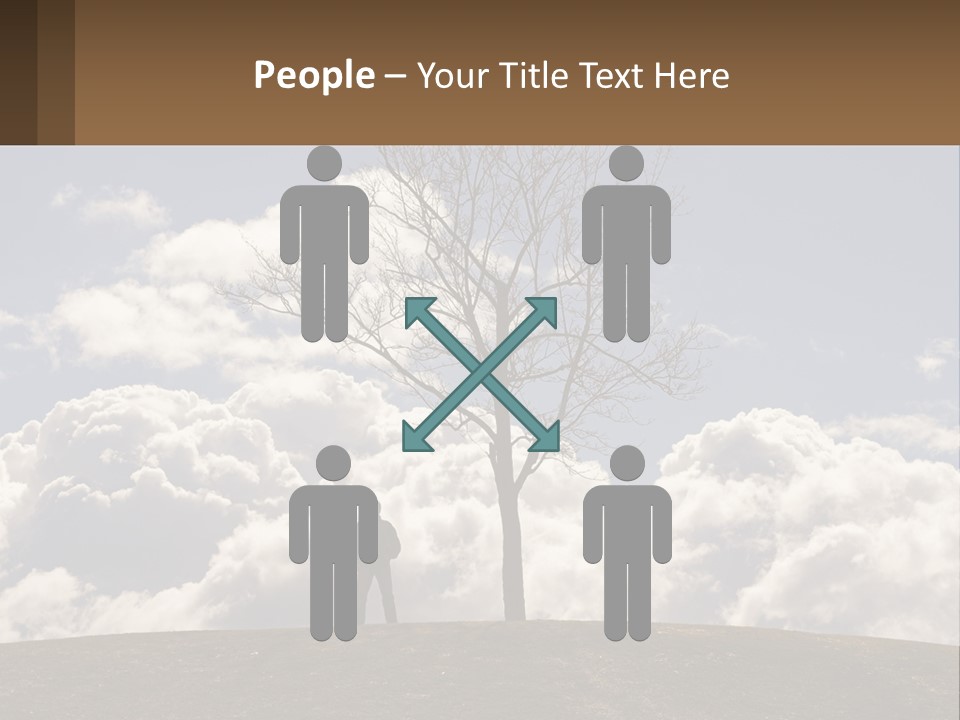 World Lone Atmosphere PowerPoint Template