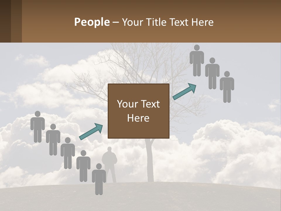 World Lone Atmosphere PowerPoint Template