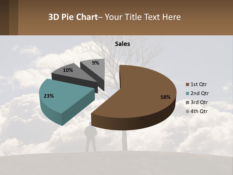 World Lone Atmosphere PowerPoint Template