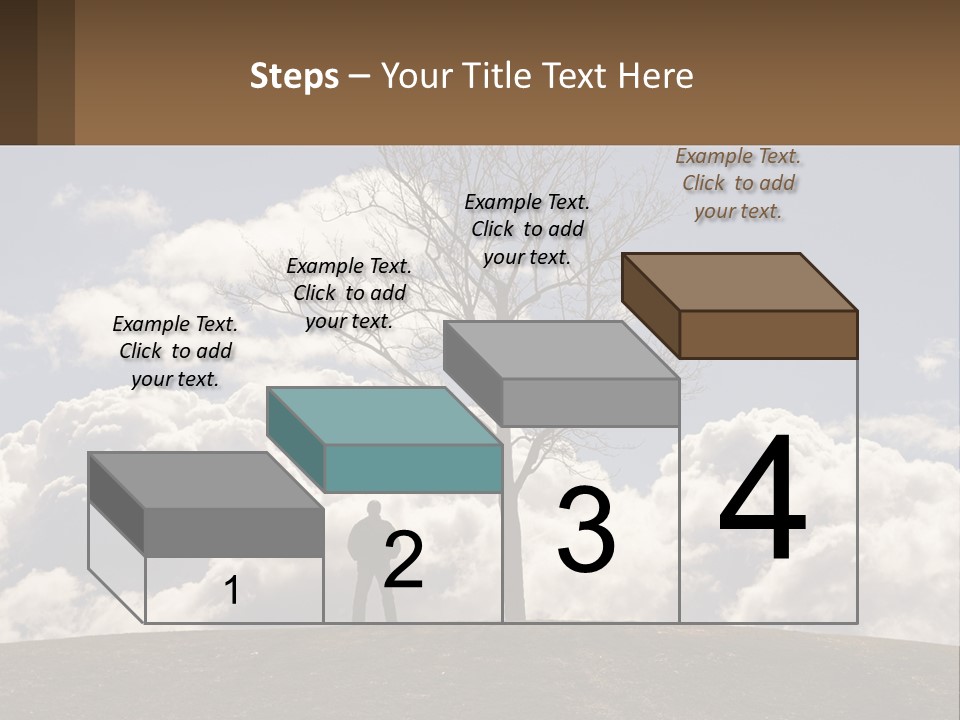 World Lone Atmosphere PowerPoint Template