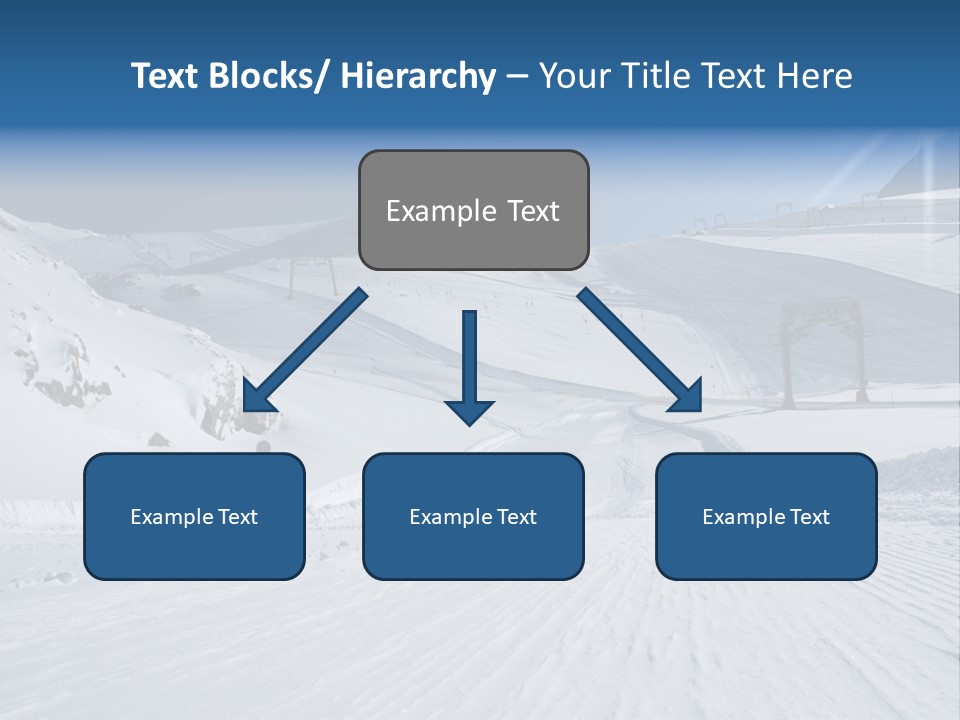 Icy Alpine Sky PowerPoint Template