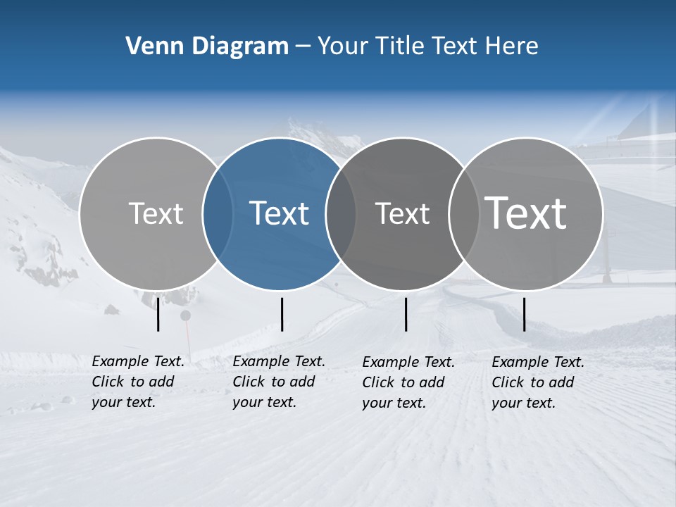 Icy Alpine Sky PowerPoint Template